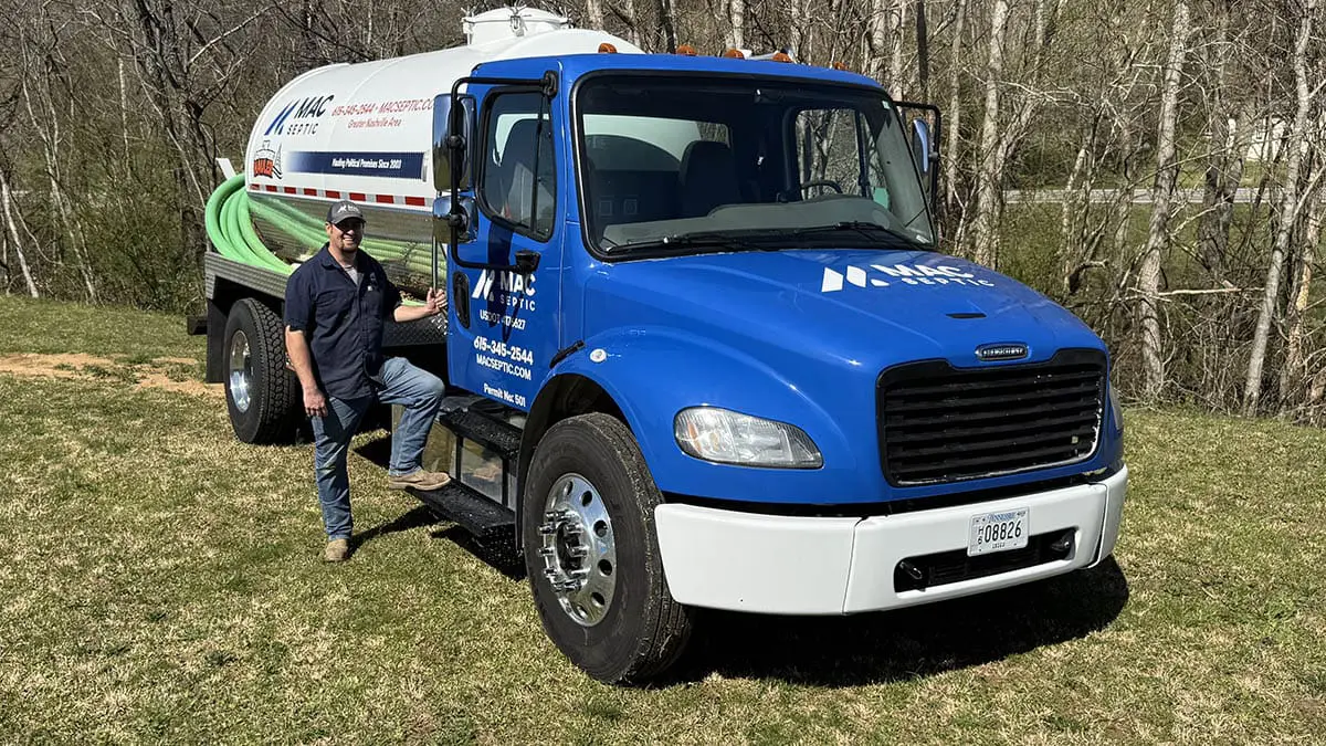 MAC Septic provides services such as septic tank pumping, tank cleaning, and repair.